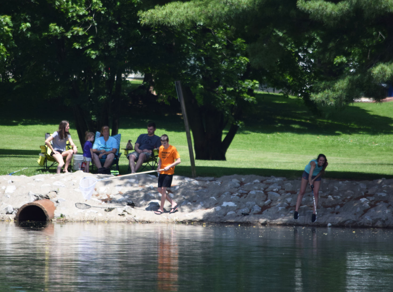 Youth Fishing Day draws families to Lafayette Park